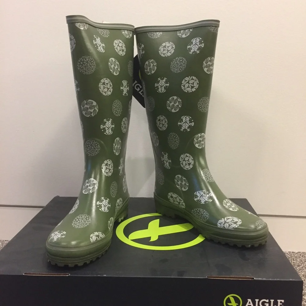 Aigle Rain Boots NWT
